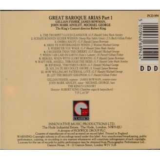 Great baroque arias