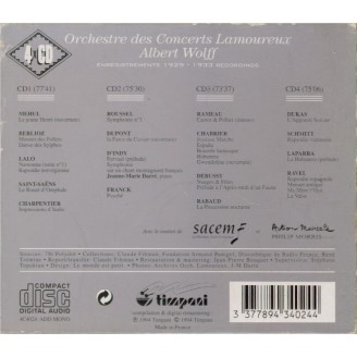 L'Orchestre des Concerts Lamoureux - Un Panorama de la musique symphonique française