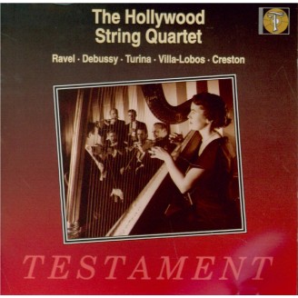 RAVEL - Hollywood Quartet - Introduction et allegro, pour harpe, flûte, clarinette