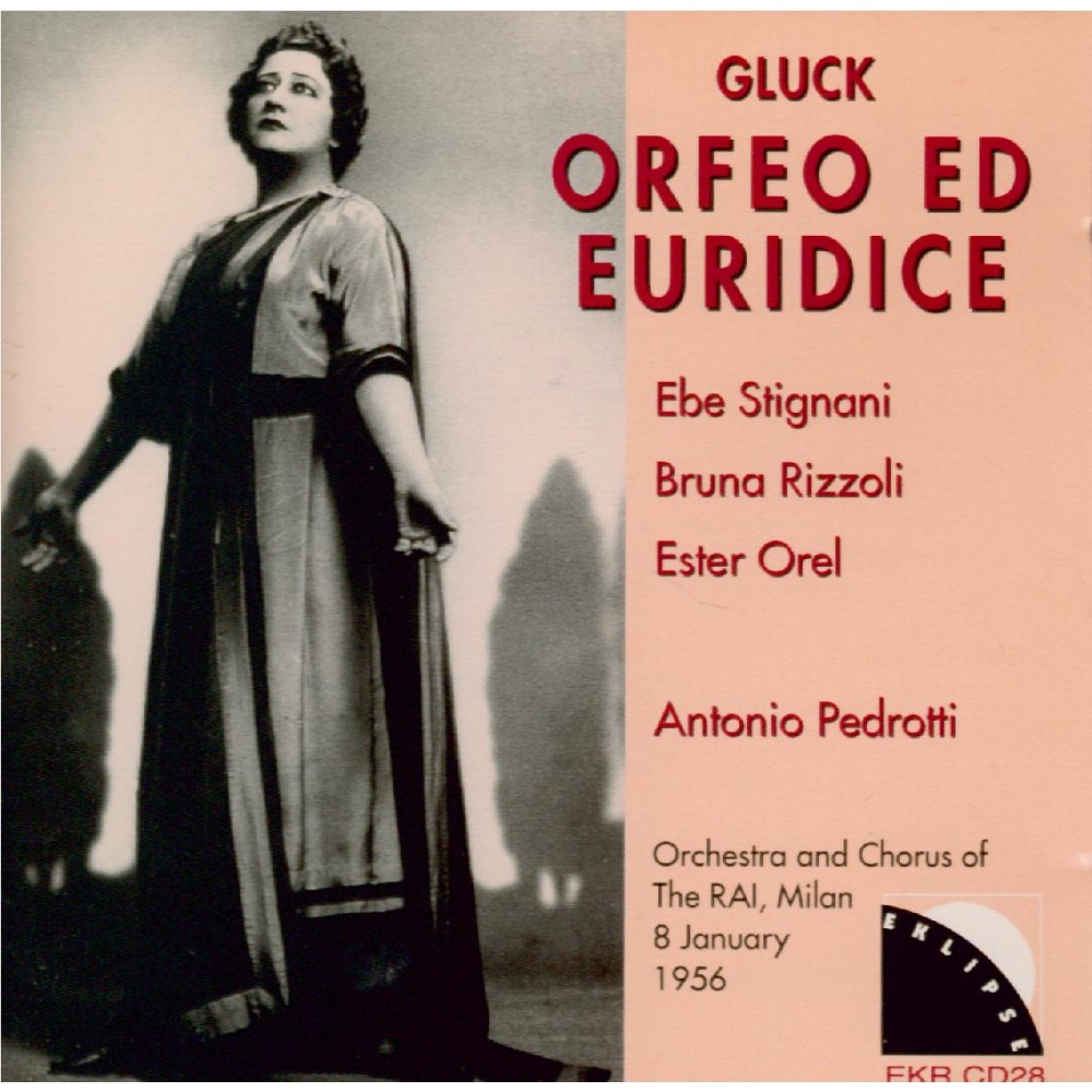 GLUCK - Pedrotti - Orfeo ed Euridice (version italienne) Live Rai 8 - 01 - 1956