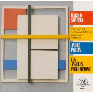 SHAPERO - André Previn - Nine-minute overture, Symphony for classical orchestra
