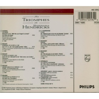 Les triomphes de Barbara Hendricks