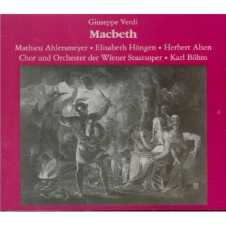 VERDI - Böhm - Macbeth, opéra en quatre actes (version italienne) en allemand