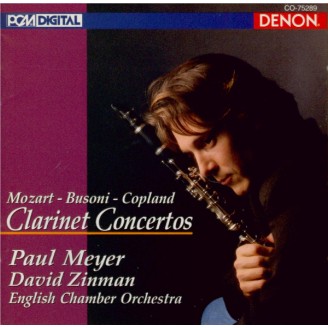 MOZART - Meyer - Concerto pour clarinette et orchestre en la majeur K.62 import Japon