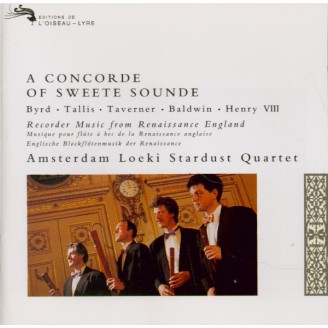 A Concorde of Sweet Sound : Recorder Music from Renaissance England