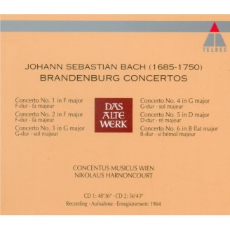 BACH - Harnoncourt - Concertos brandebourgeois