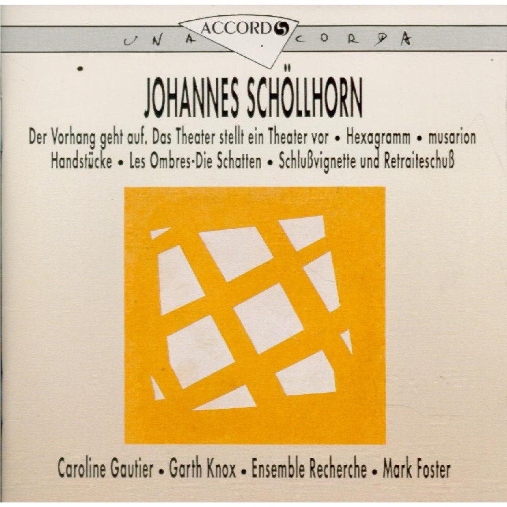 SCHÖLLHORN - Foster - Hand Stücke