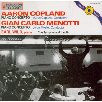 COPLAND - Earl Wild - Concerto pour piano