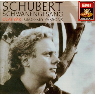 SCHUBERT - Bär - Schwanengesang (Le chant du cygne), cycle de mélodies p