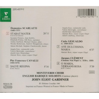 SCARLATTI - Gardiner - Stabat Mater