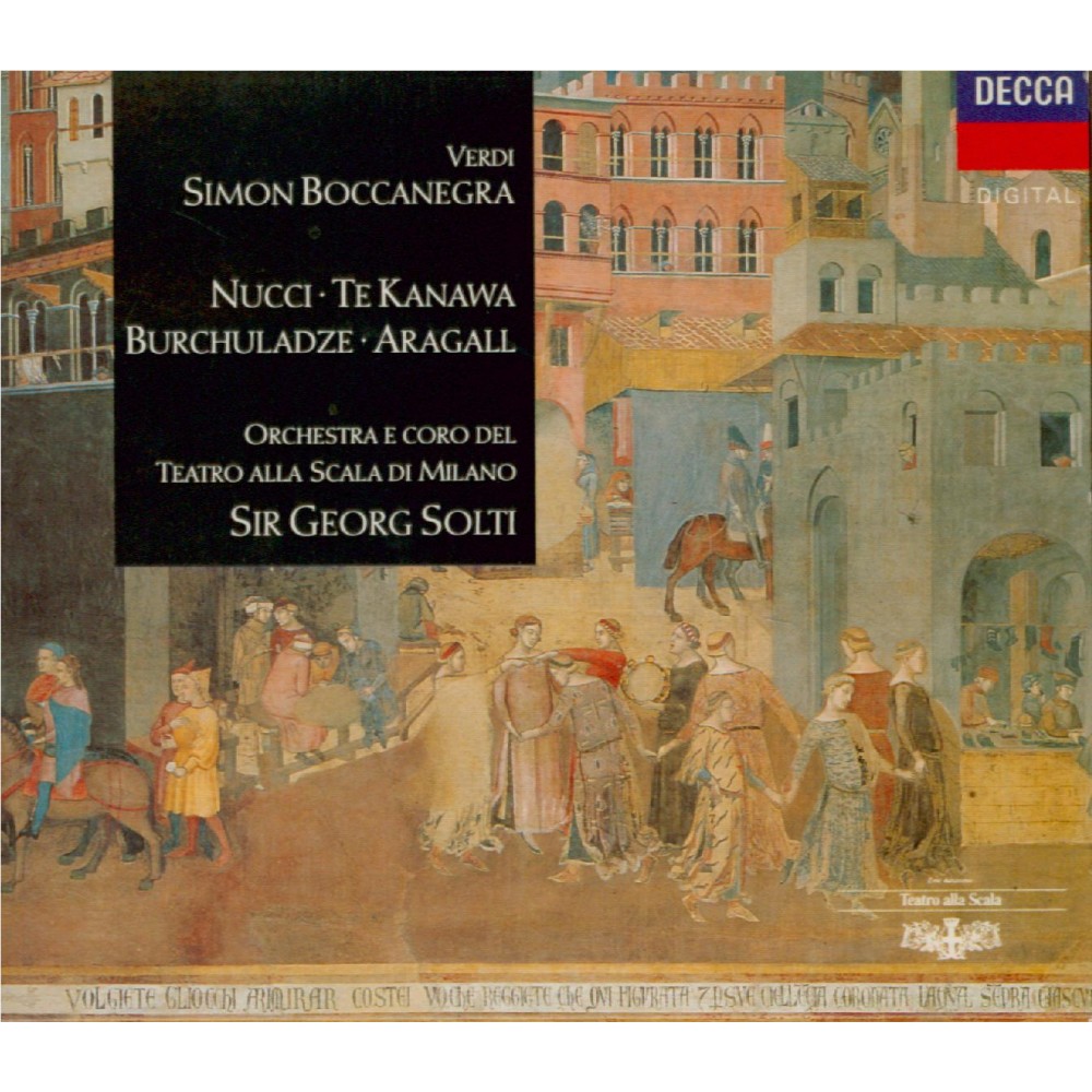 VERDI - Solti - Simon Boccanegra, opéra en trois actes