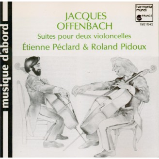 OFFENBACH - Roland Pidoux é Etienne Péclard - Deux suites pour violoncelles