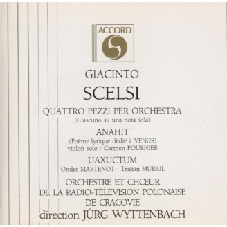 SCELSI - Wyttenbach - Anahit