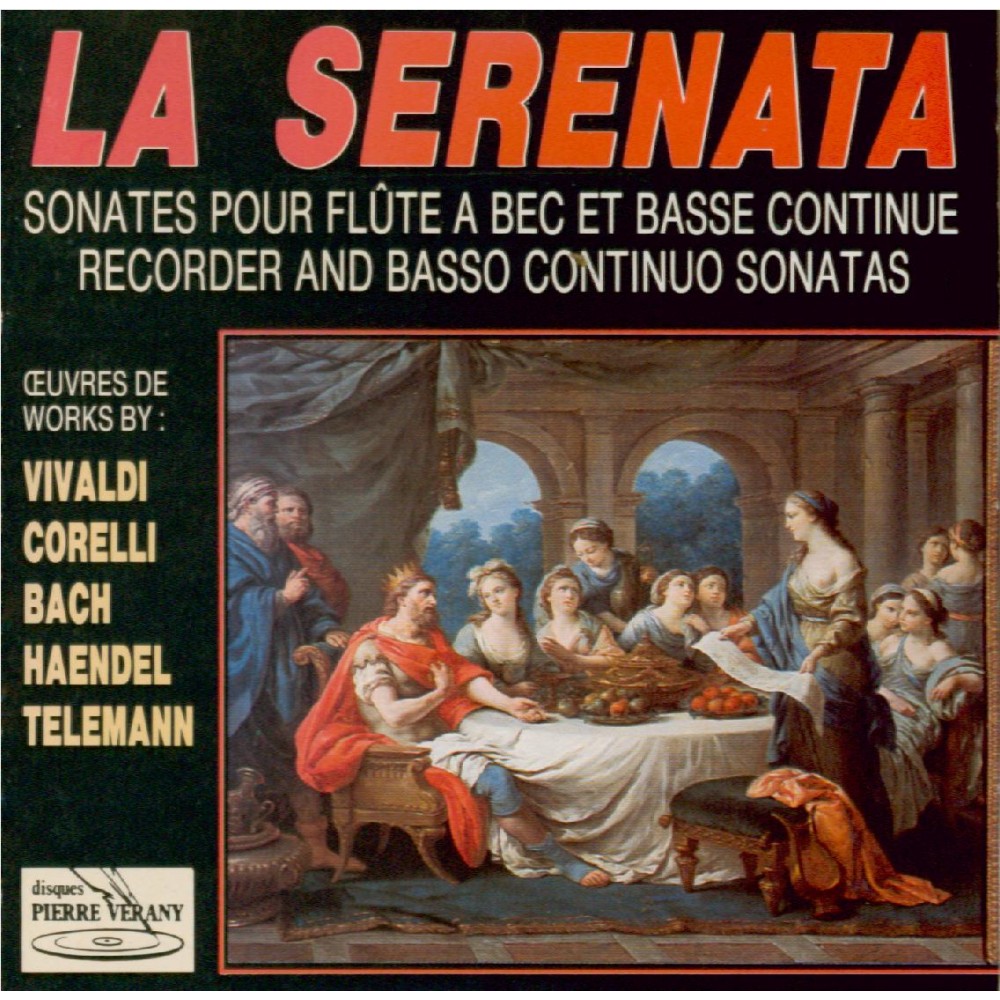 Sonates pour flûte à bec et basse continue
