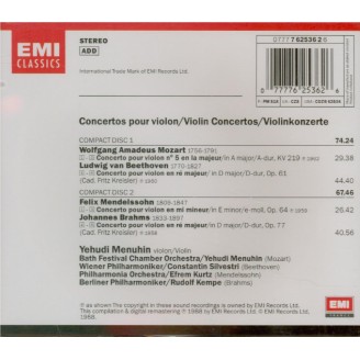 Concertos pour violon