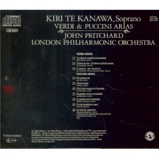Airs d'opéras de Verdi et Puccini
