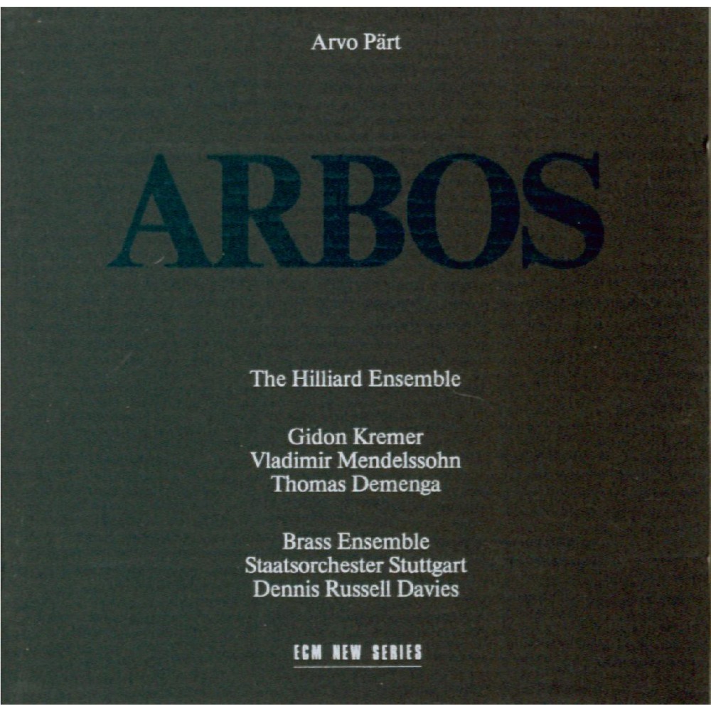 PÄRT - Russell Davies - Arbos