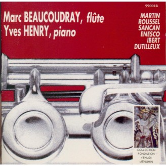 MARTIN - Beaucoudray - Ballade pour flûte et piano