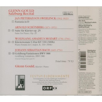 Salzburg Recital 25.August 1959