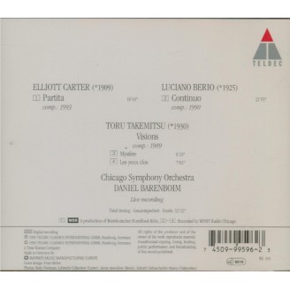 CARTER - Barenboim - Partita