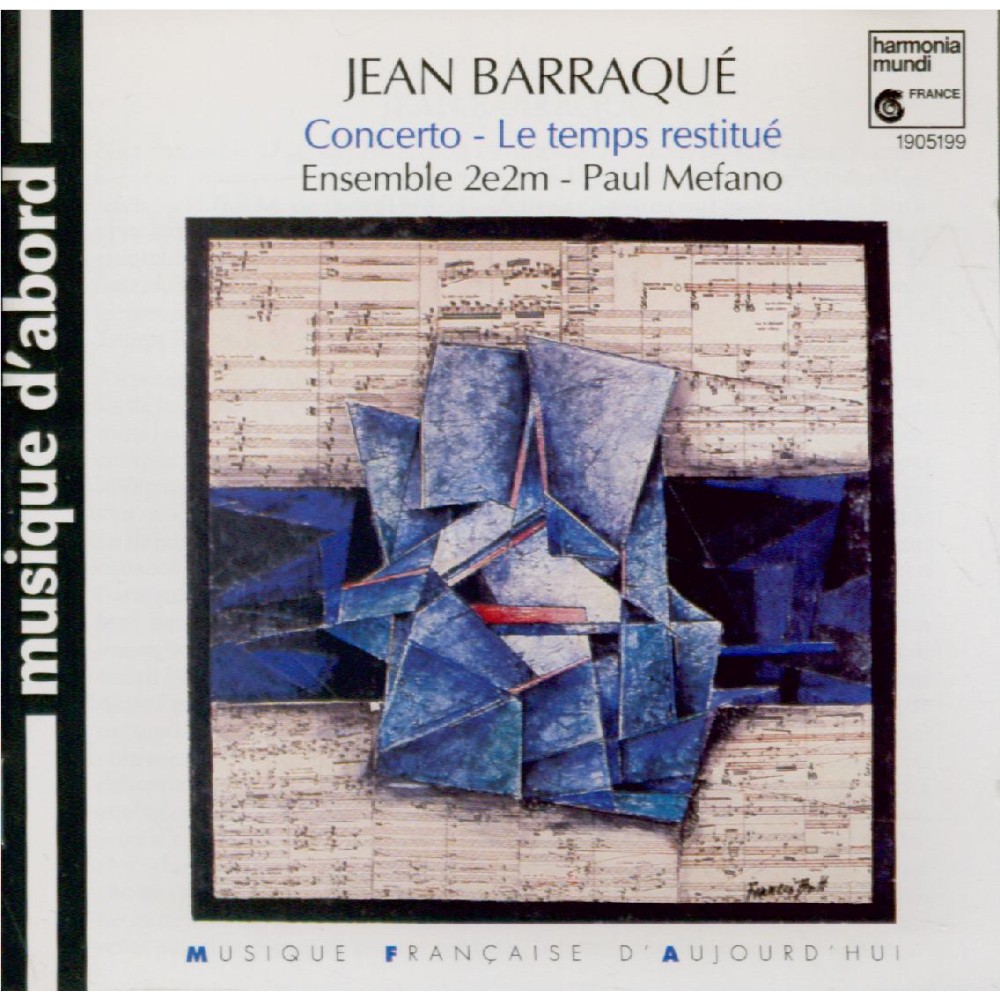 BARRAQUE - Méfano - Concerto