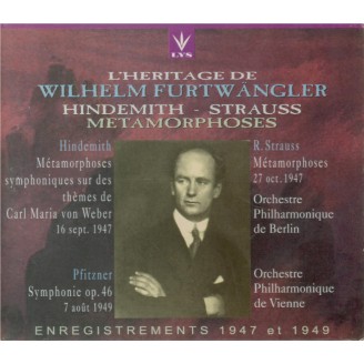 HINDEMITH - Furtwängler - Métamorphoses symphoniques sur des thèmes de W