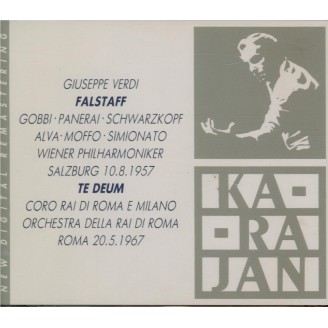 VERDI - Karajan - Falstaff, opéra en trois actes live Salzburg 10 - 8 - 1957