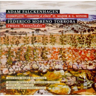 FALCKENHAGEN - Maruri - Concerto a cinco, pour guitare