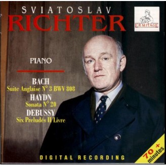 BACH - Richter - Suite anglaise n°3, pour clavier en sol mineur BWV.808