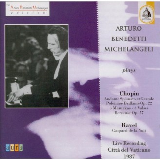 RAVEL - Michelangeli - Gaspard de la nuit, pour piano