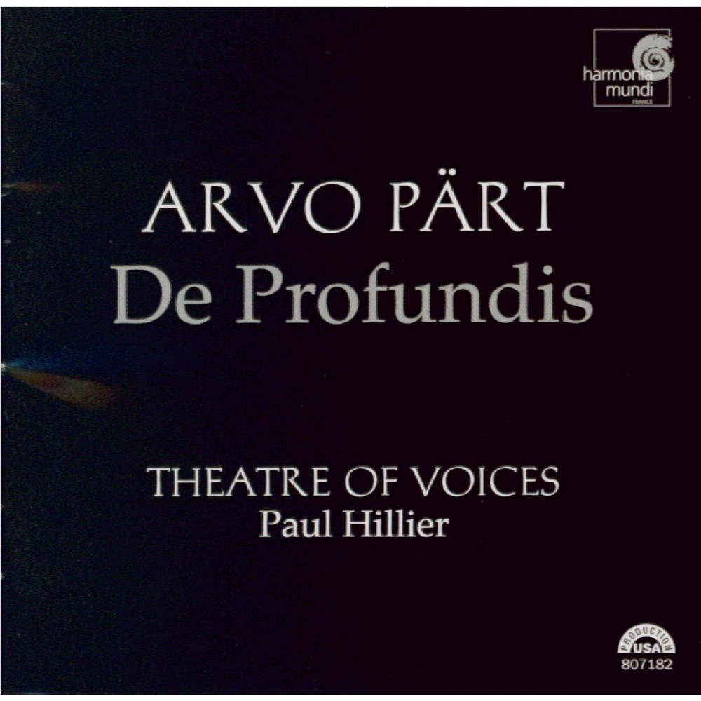 PÄRT - Hillier - De profundis