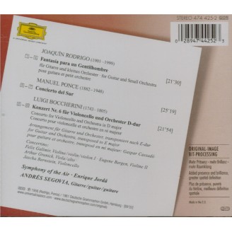 RODRIGO - Segovia - Fantaisie pour un gentilhomme