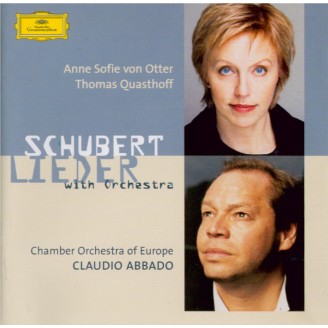 SCHUBERT - Von Otter - Lieder avec orchestre