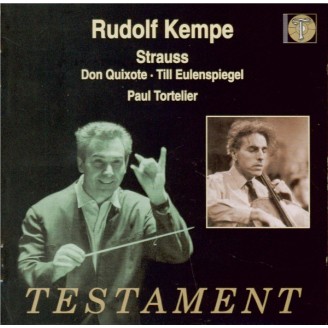 STRAUSS - Kempe - Don Quixote, pour violoncelle, alto et grand orchestre