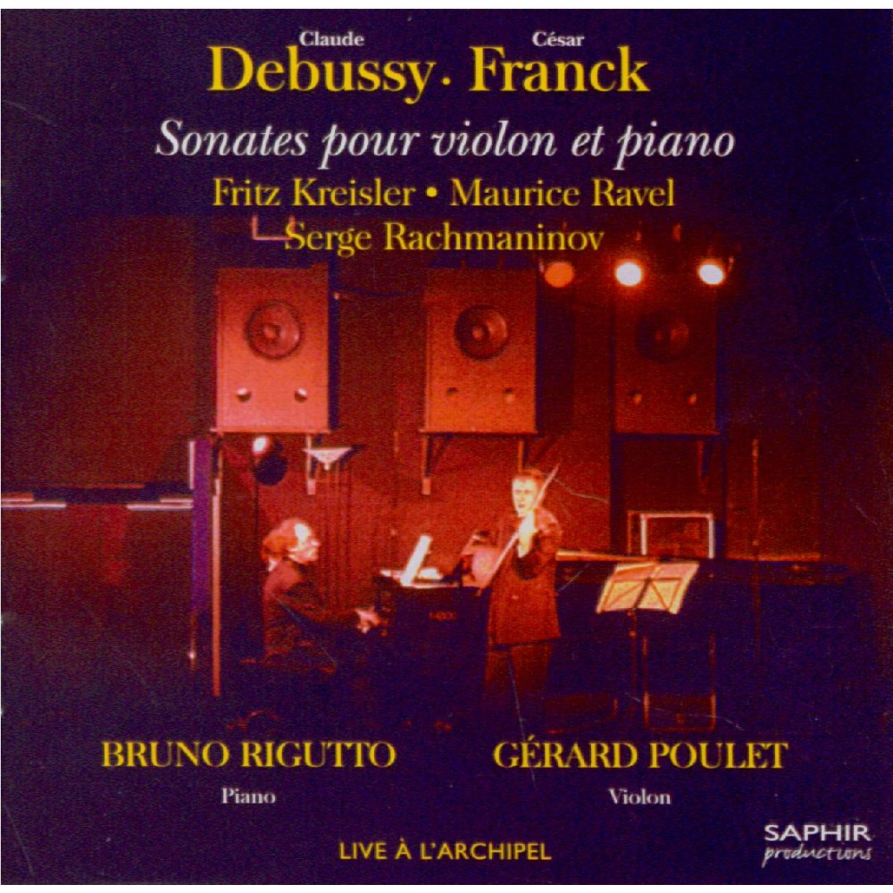 Sonates pour violon et piano