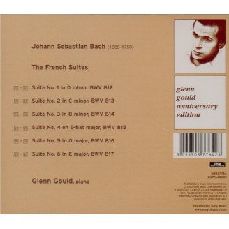 BACH - Gould - Six suites françaises BWV 812-817