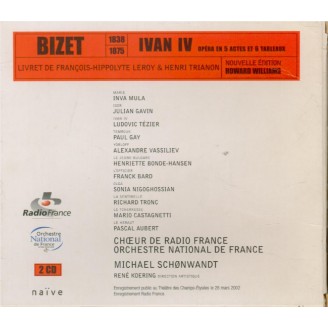 BIZET - Schonwandt - Ivan IV, opéra (acte 5 inachevé) WD.12