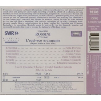ROSSINI - Zedda - L'equivoco stravagante