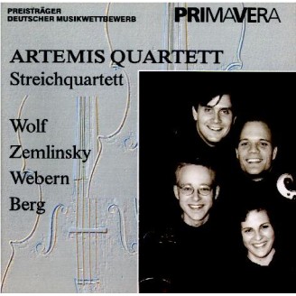 WOLF - Artemis Quartet - Sérénade italienne, pour quatuor à cordes