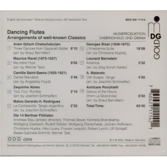 Dancing flutes : Arrangements of well-known Classics
