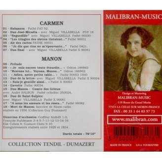 Carmen et Manon