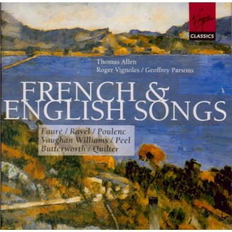 Mélodies françaises et anglaises de Fauré, Ravel, Poulenc