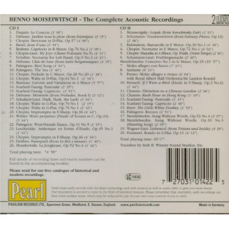 The Complete Acoustic Recordings