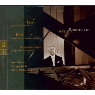LISZT - Rubinstein - Concerto pour piano et orchestre n°1 en mi bémol ma Vol.32