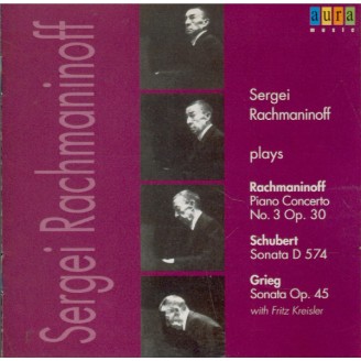 Rachmaninov joue Rachmaninov, Schubert, Grieg