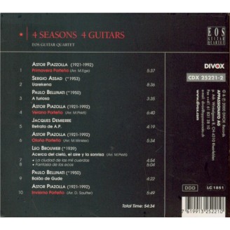 4 seasons / 4 guitars