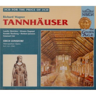 WAGNER - Leinsdorf - Tannhäuser WWV.70 (Live MET 04 - 01 - 1941) Live MET 04 - 01 - 1941
