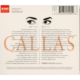 Maria Callas la légende (Coffret double CD luxe + livret + C