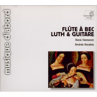 Flûte à bec, luth et guitare