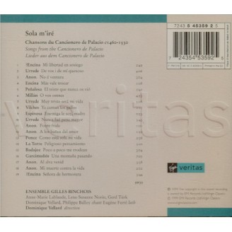 Chansons du Cancionero de Palacio (1460-1530)